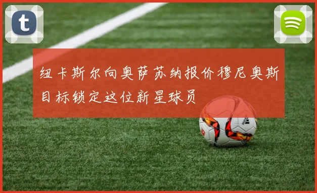 纽卡斯尔向奥萨苏纳报价穆尼奥斯目标锁定这位新星球员